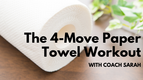 Travel Pilates Workout with a Towel